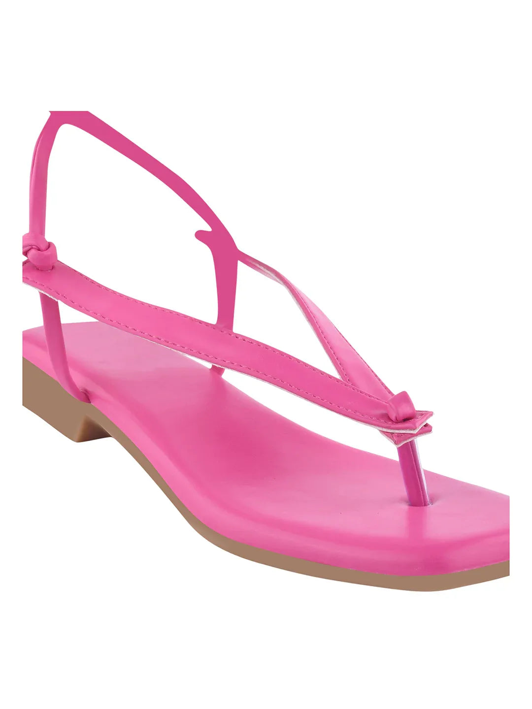 Minimal Tie-Up Strap Flats