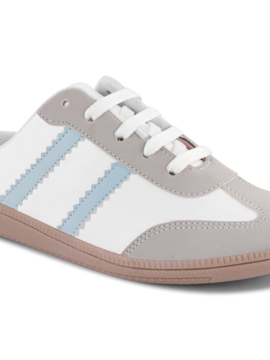 Retro Court Mule Style Sneaker with Lace-up