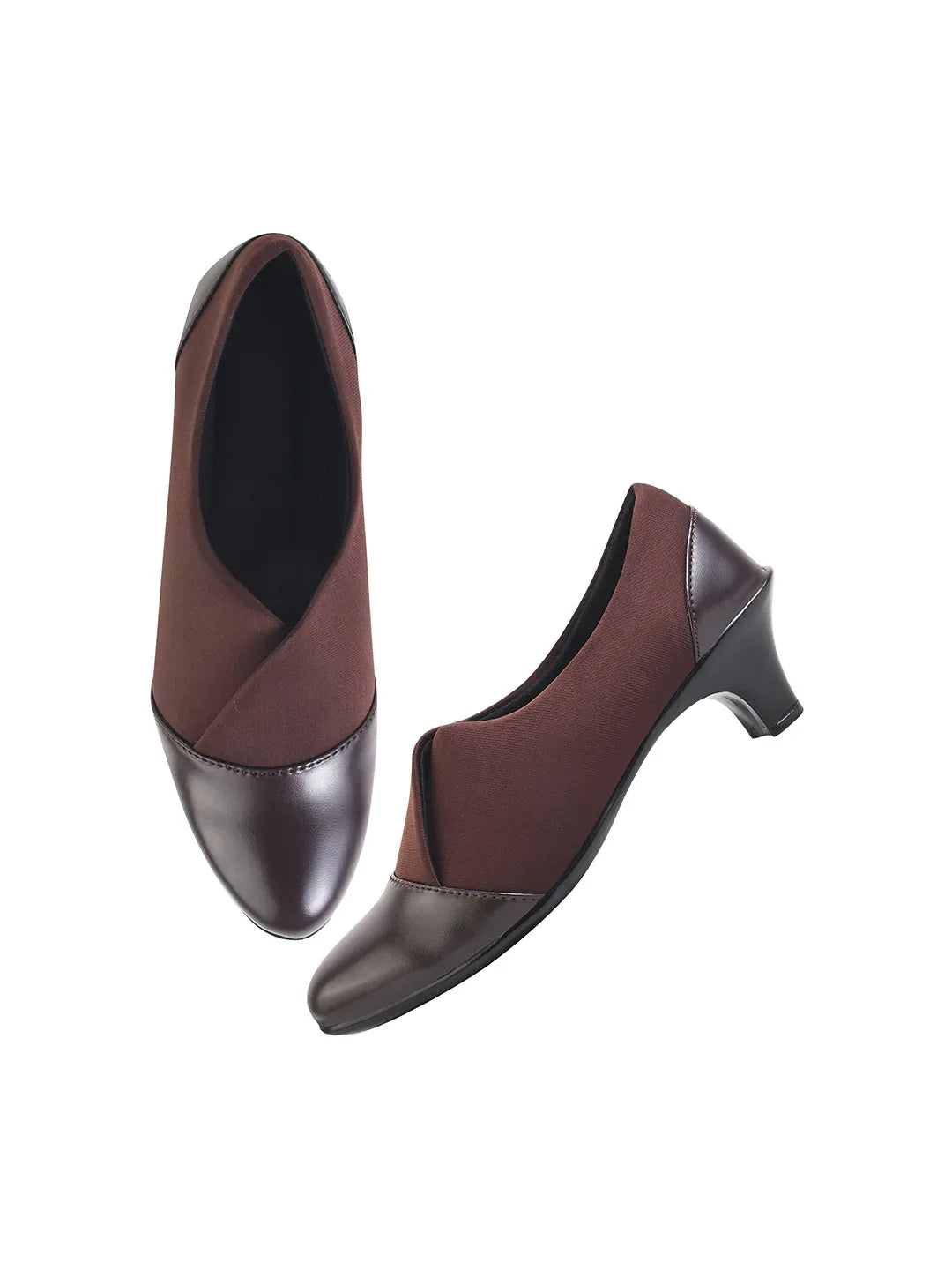Classic Two-Tone Formal Pumps