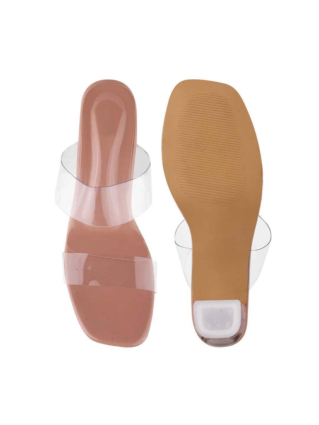 Everyday Glam Transparent Heels