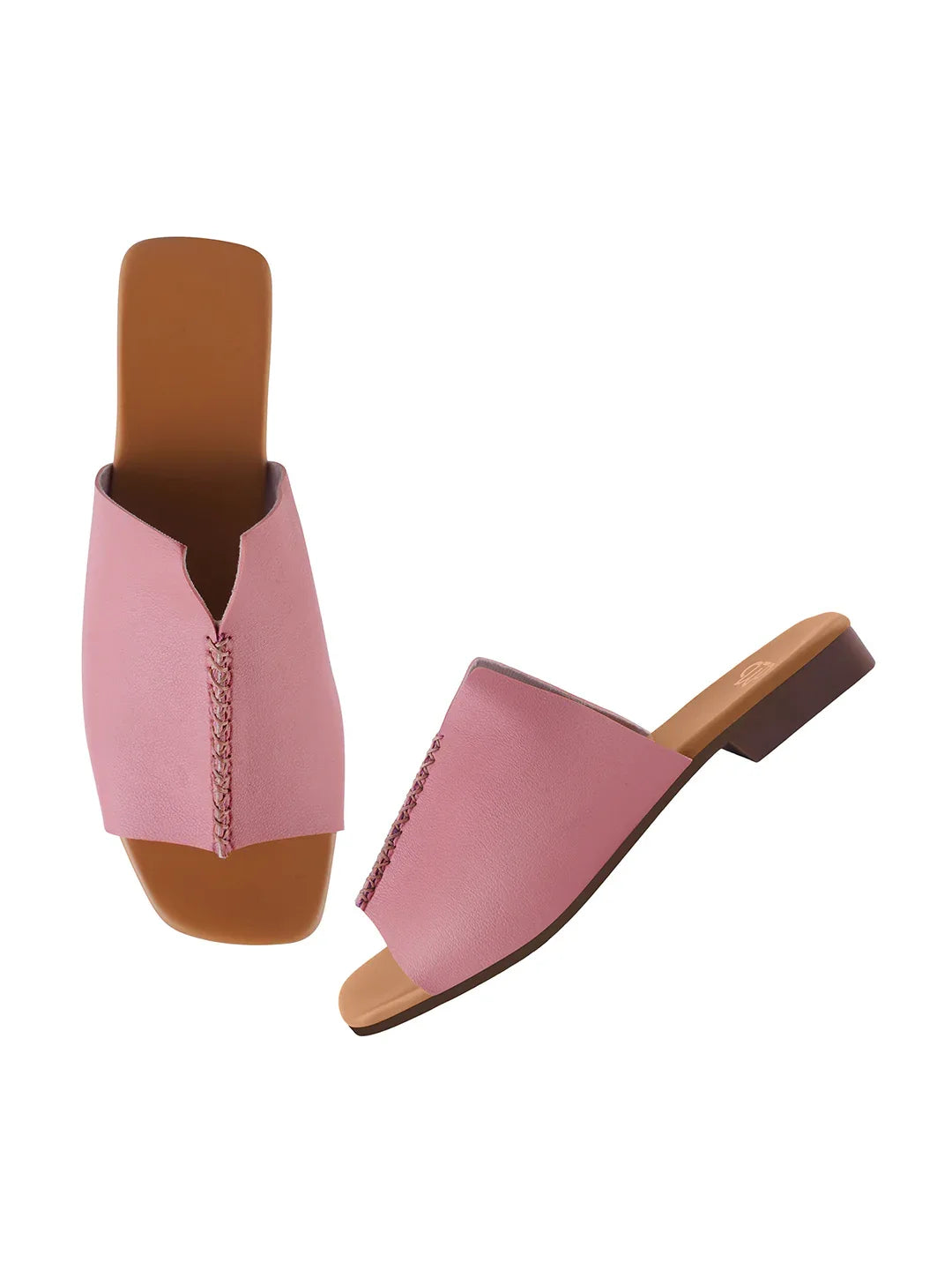 Elegant Panel Slip-On Flats