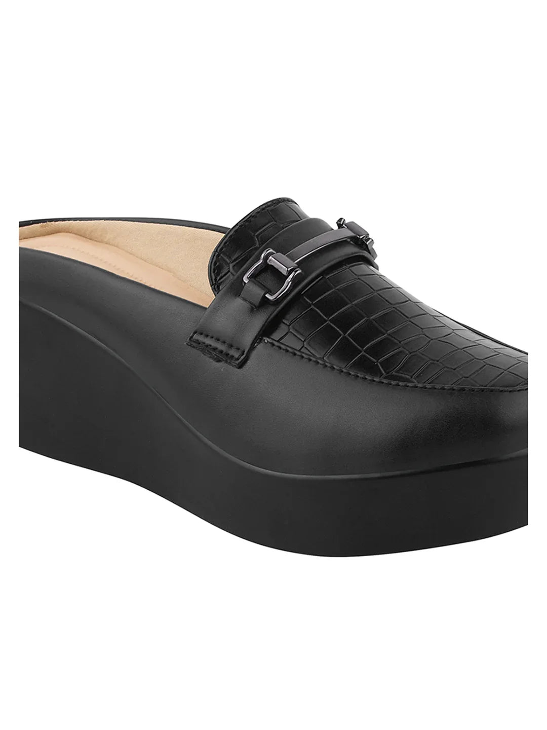 Everyday Comfort Low Wedge Slip-On Mules