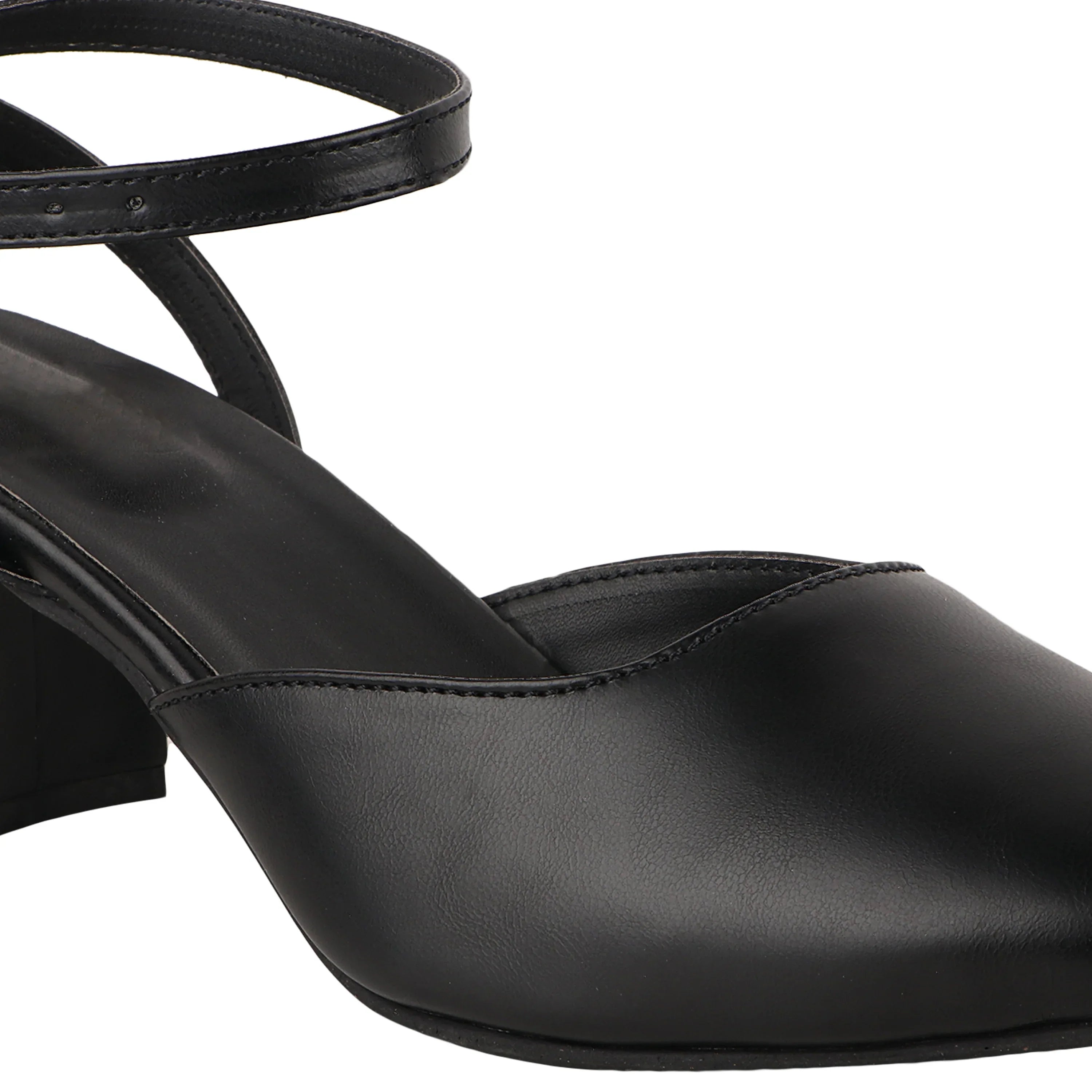 Classic Closed-Toe Block Heels