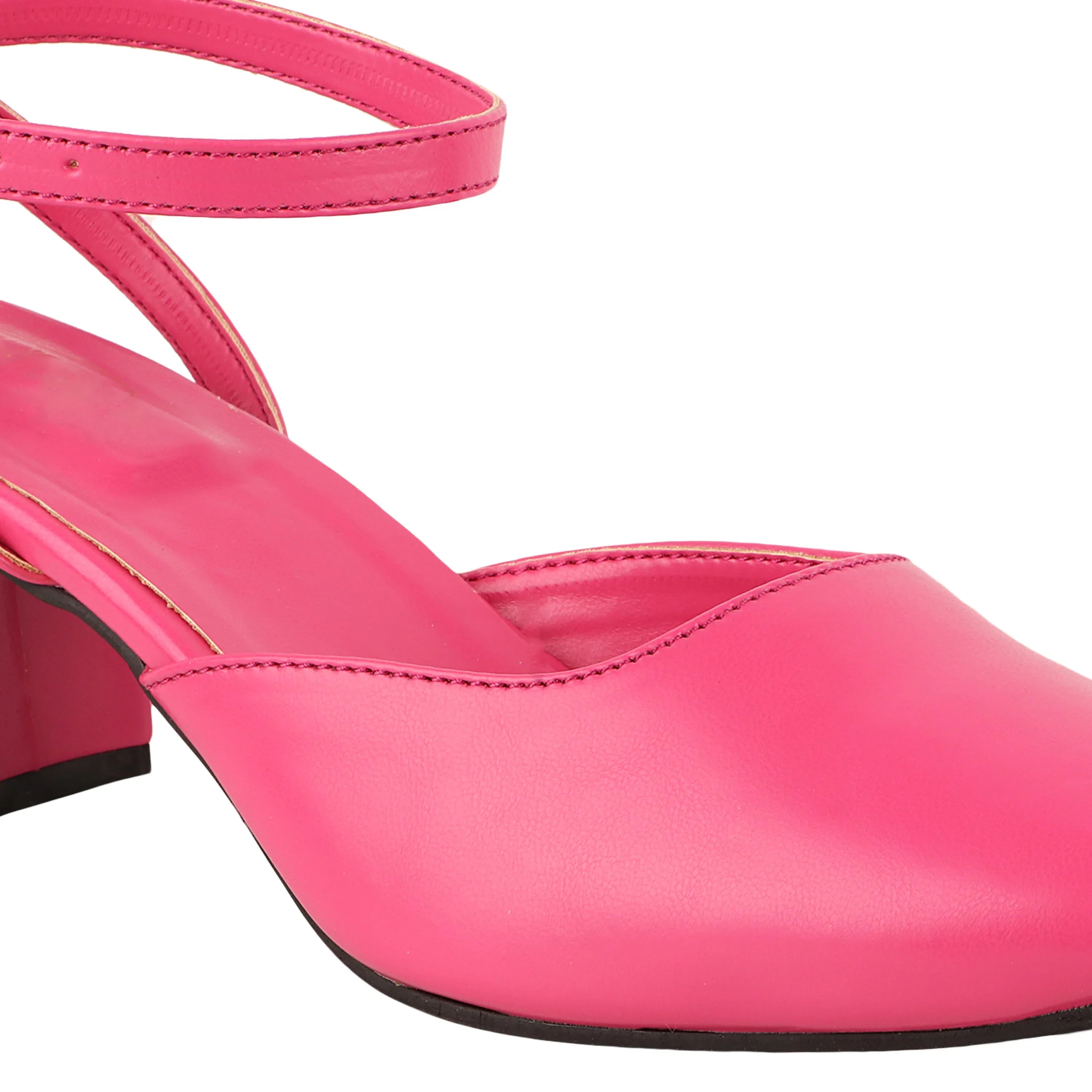 Classic Closed-Toe Block Heels