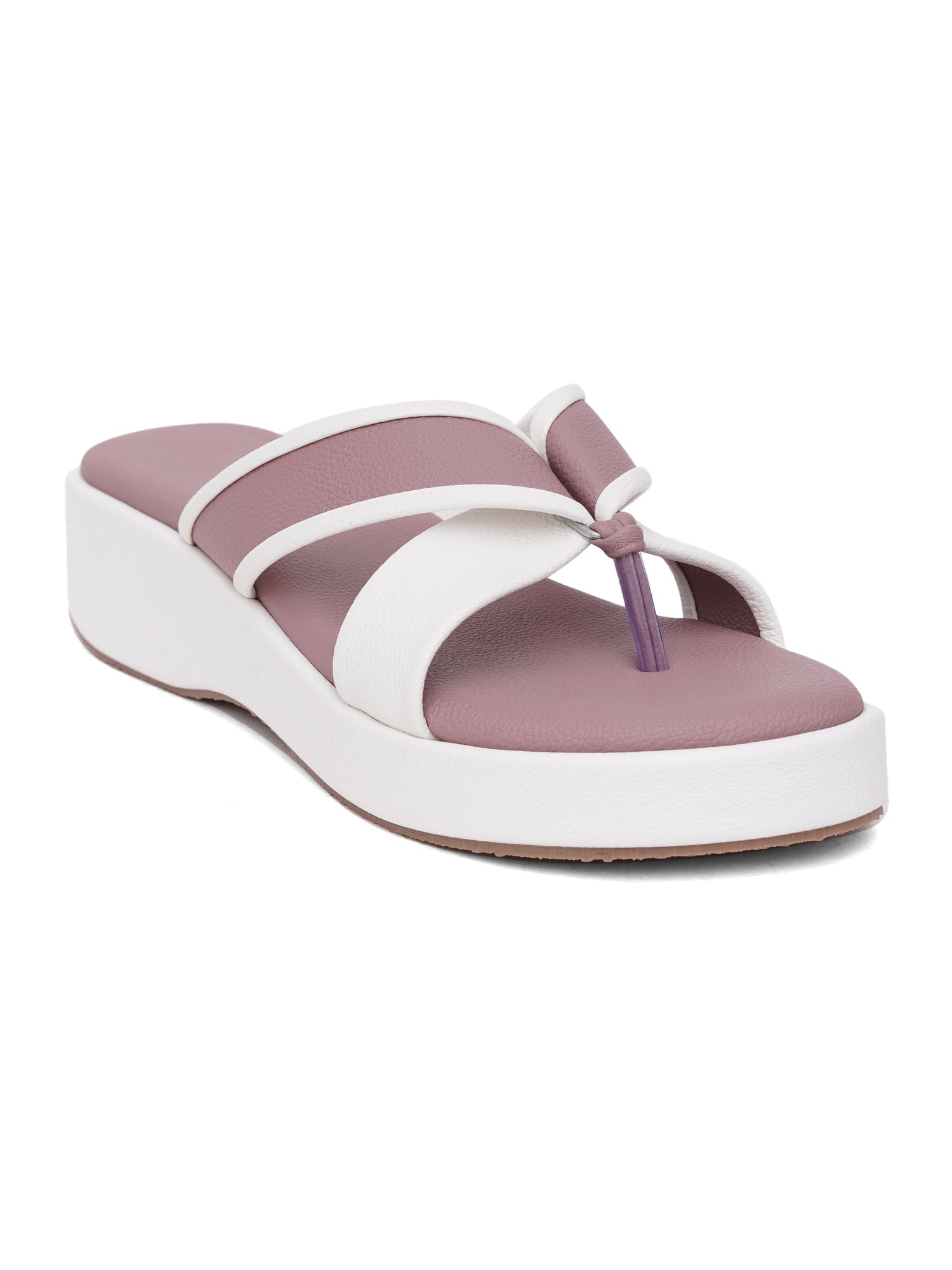 Comfort Toe-Ring Platform Sandals