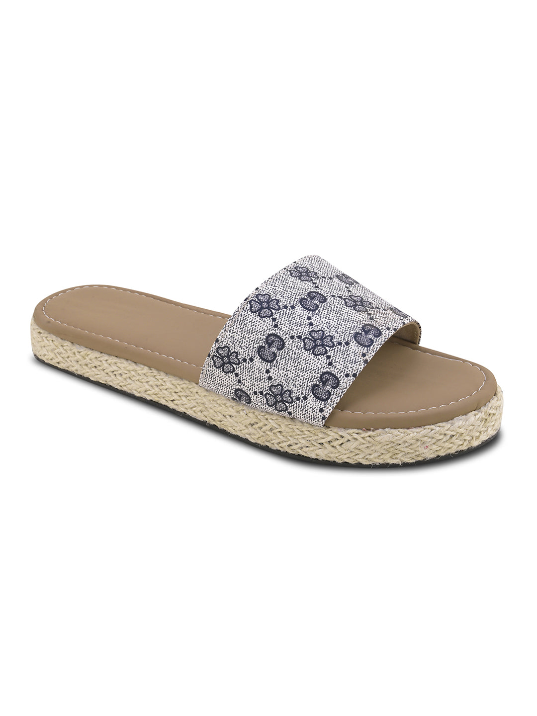 Daisy Doodle Printed Platform Slides