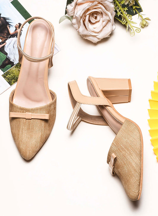 Classic Point Slingback Heels
