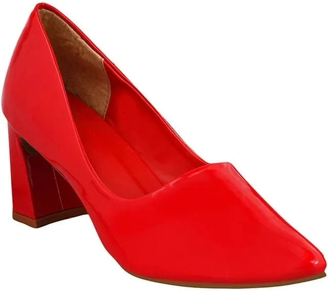 Femme Rouge Pointed Pumps
