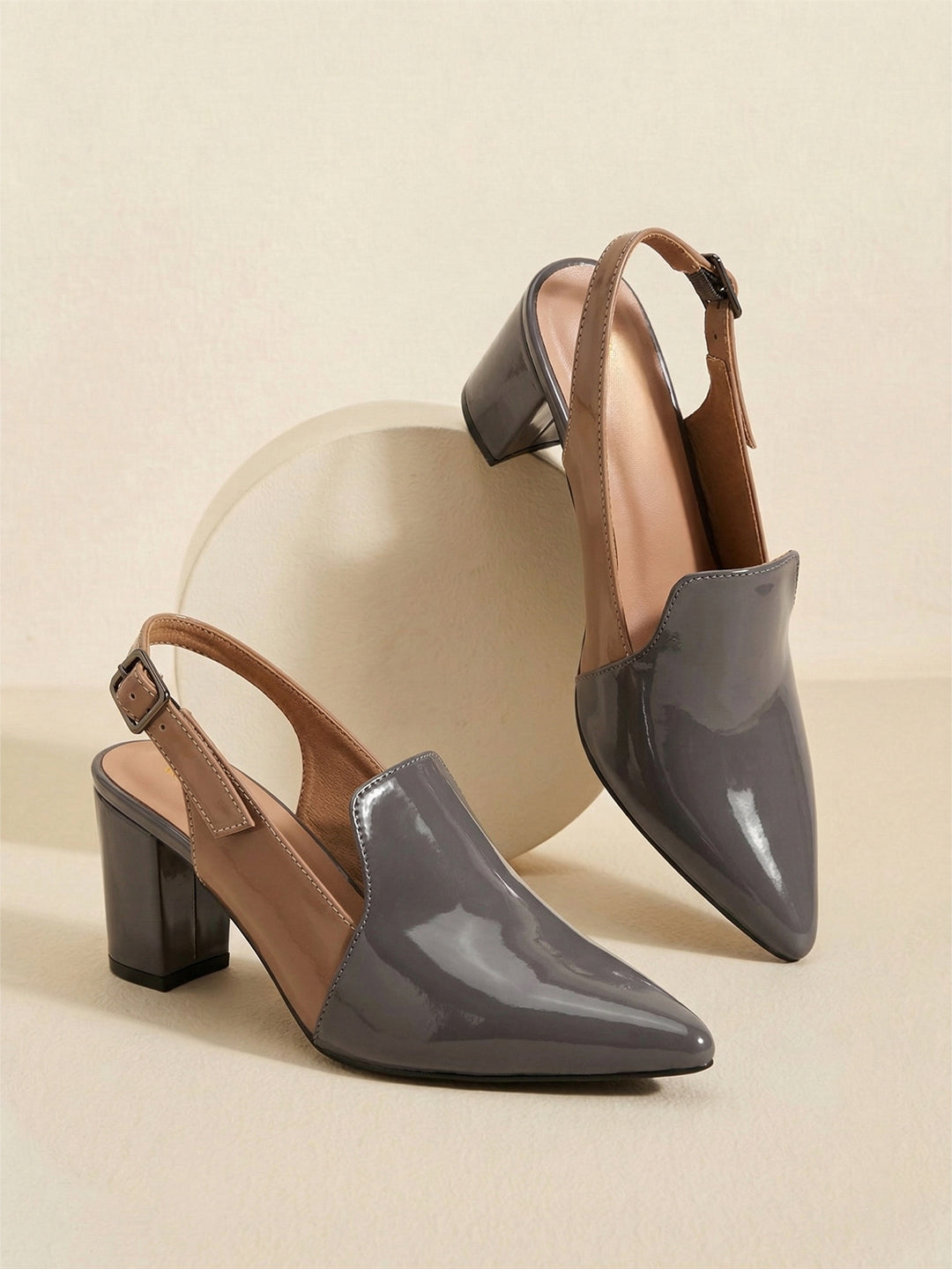 Stylish Pointed Toe Slingback Mules for Women