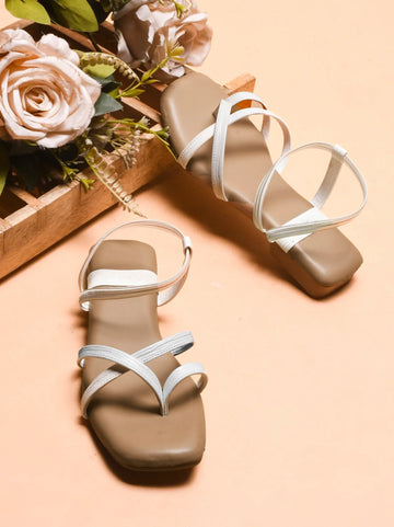 Clean Look Strappy Comfort Sandals