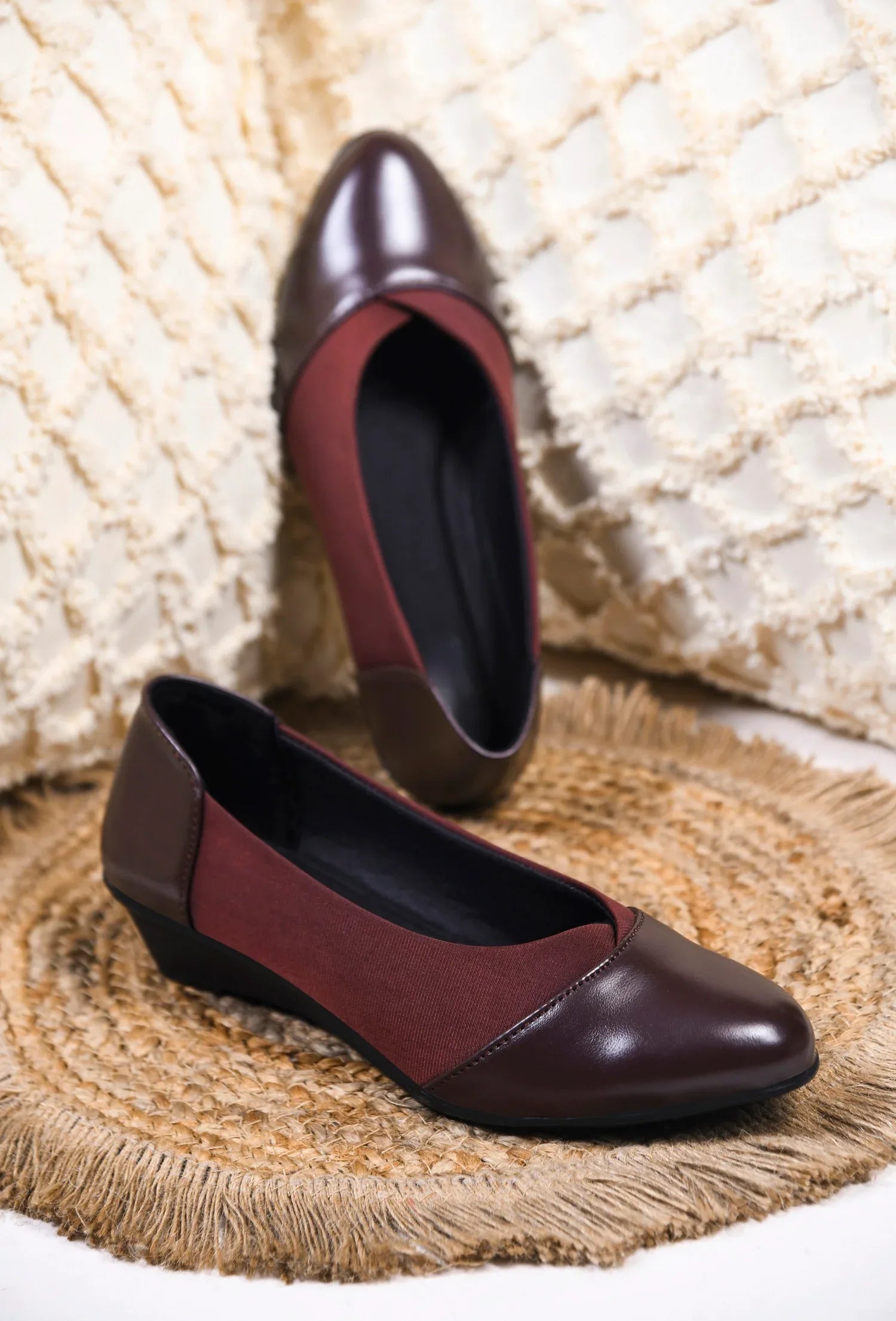 ComfortEase Classic Wedge Heel Pumps