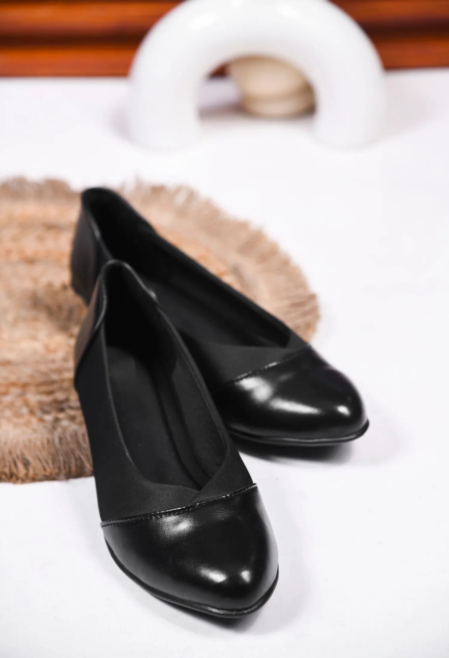 ComfortEase Classic Wedge Heel Pumps