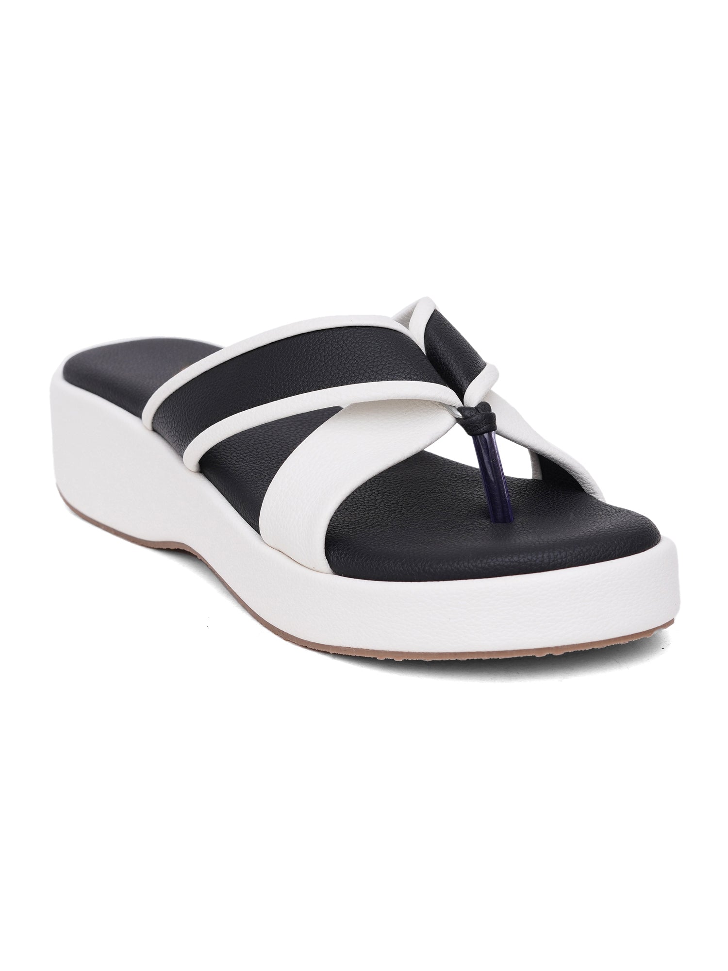 Comfort Toe-Ring Platform Sandals