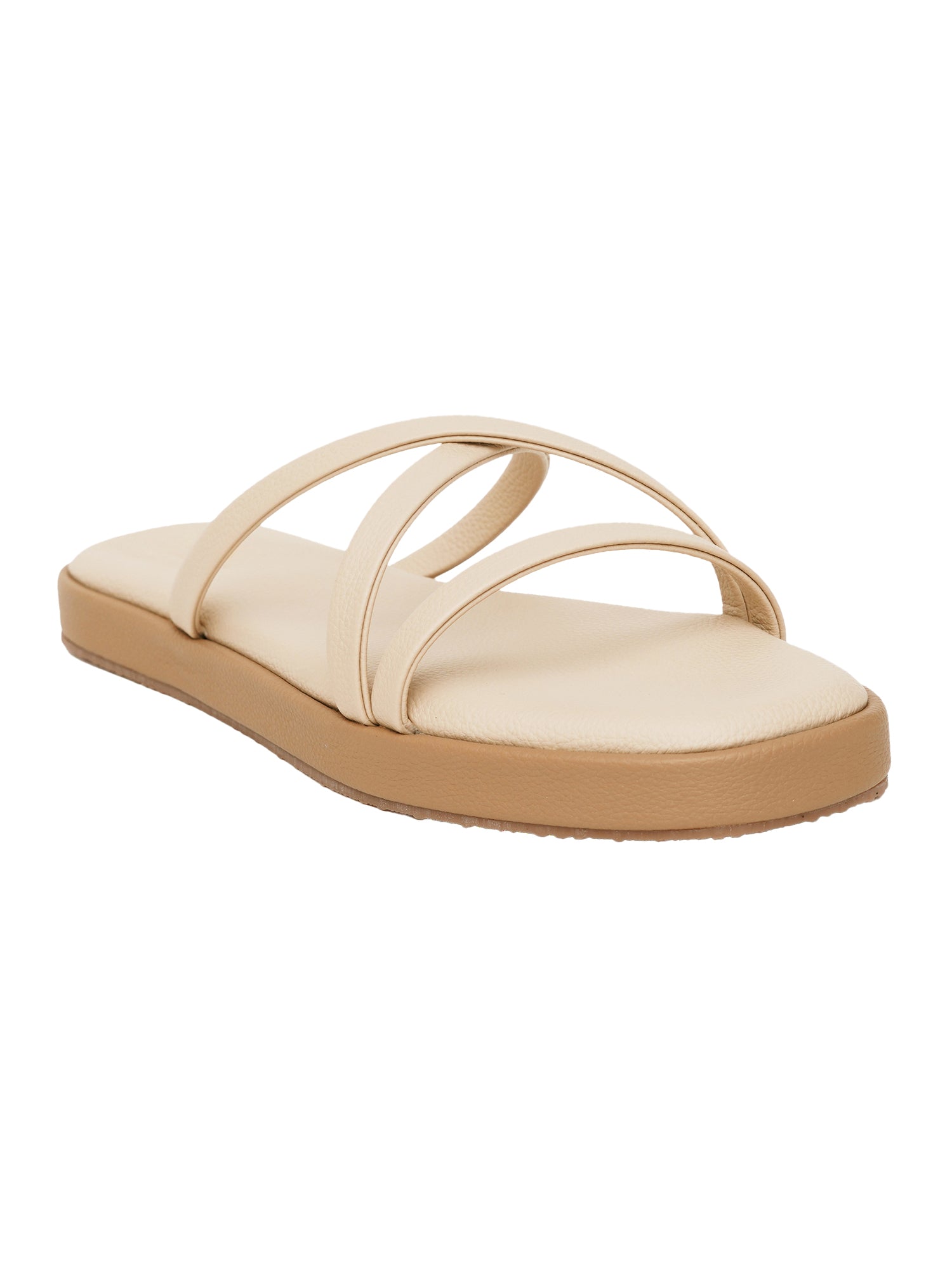 Modern Stylish Multi-Strap Flat Sandals