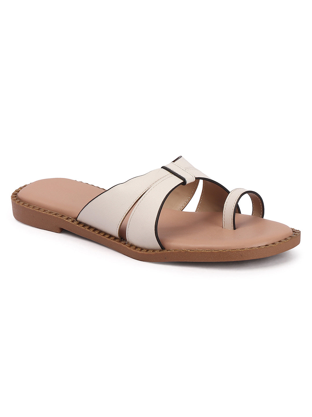 everyday Toe Ring Flat Sandals