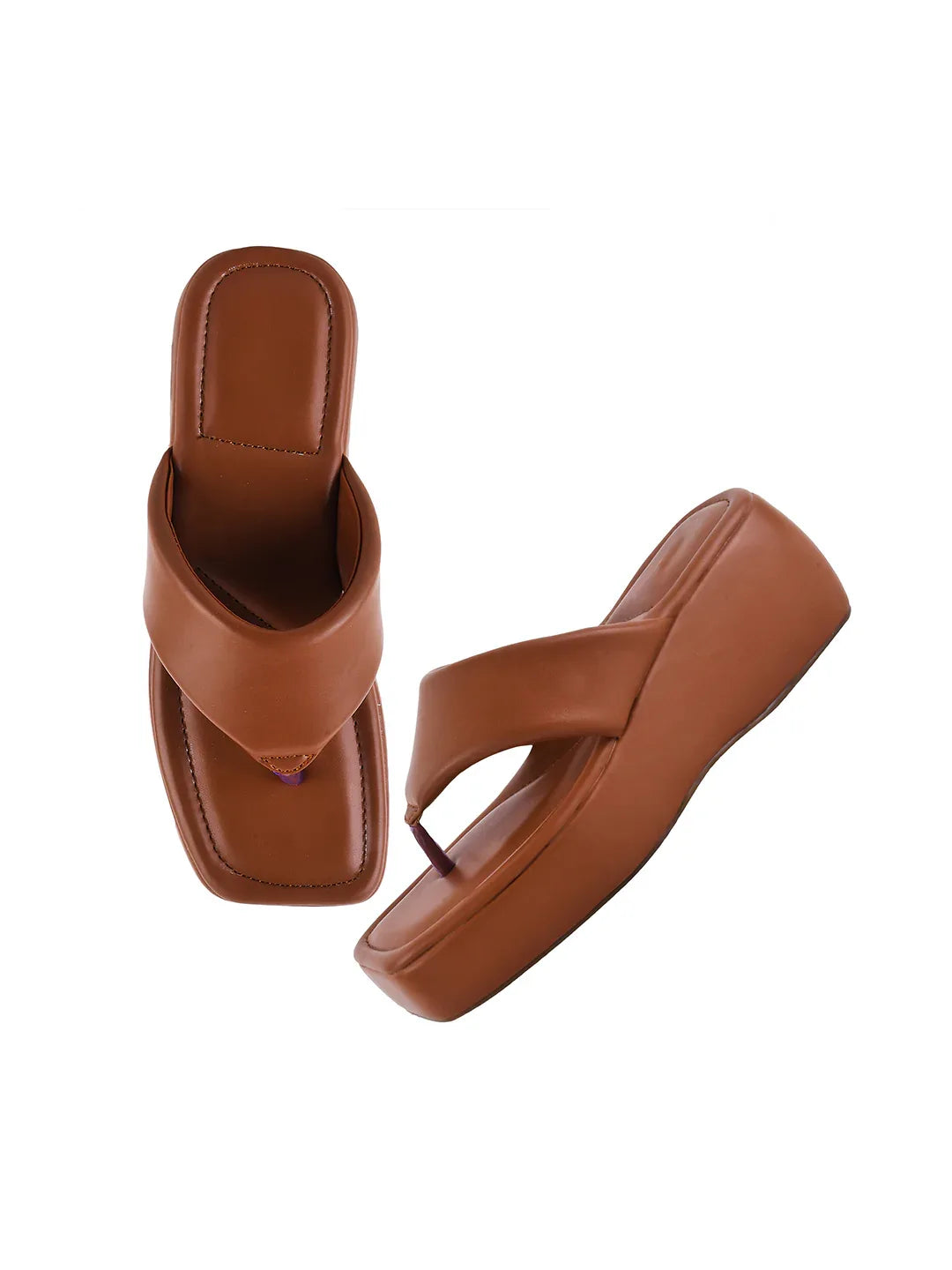 Daily Wear Cushioned Wedge Slippers