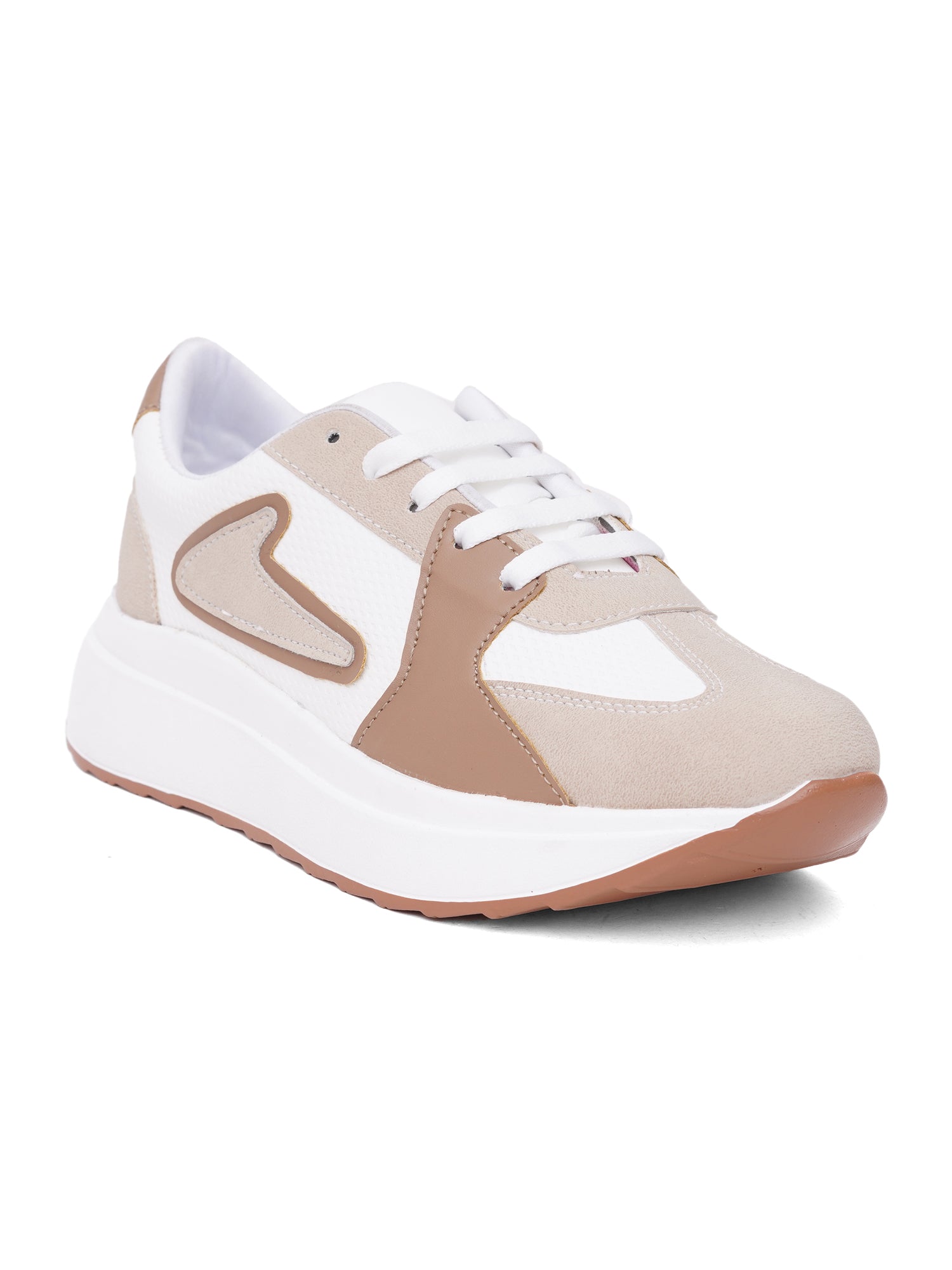 Nuvexa Neutral Chunky Casual Sneakers