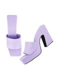 Chunky Rise Block Heel
