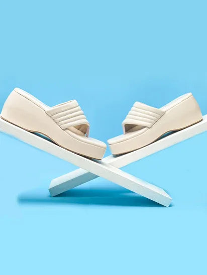 Comfort Curve Padded Wedge Slides