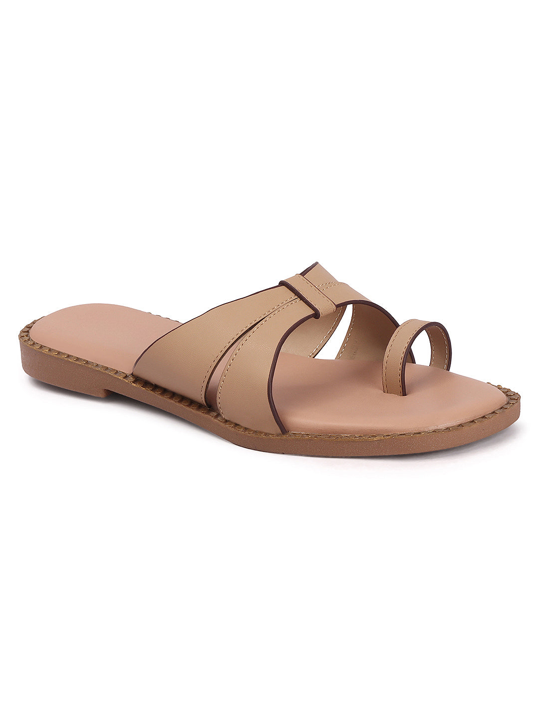 everyday Toe Ring Flat Sandals