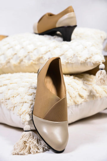 Classic Two-Tone Formal Pumps