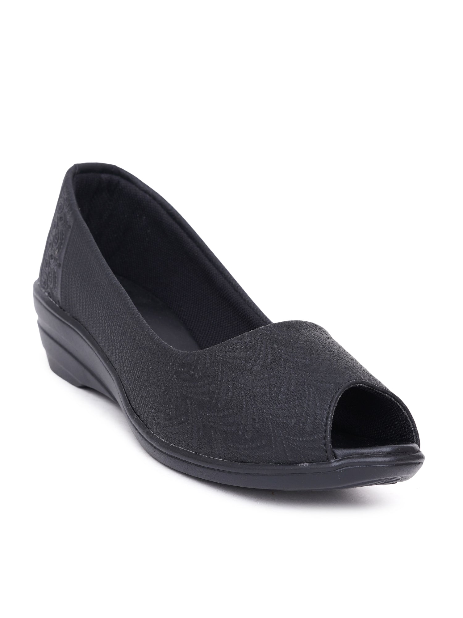 Cloud Comfort Peep-Toes Wedge