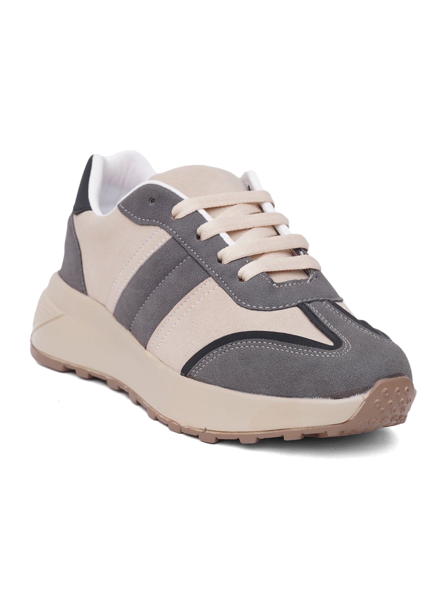 Trivexa Breathable Dual-Tone Chunky Sneakers