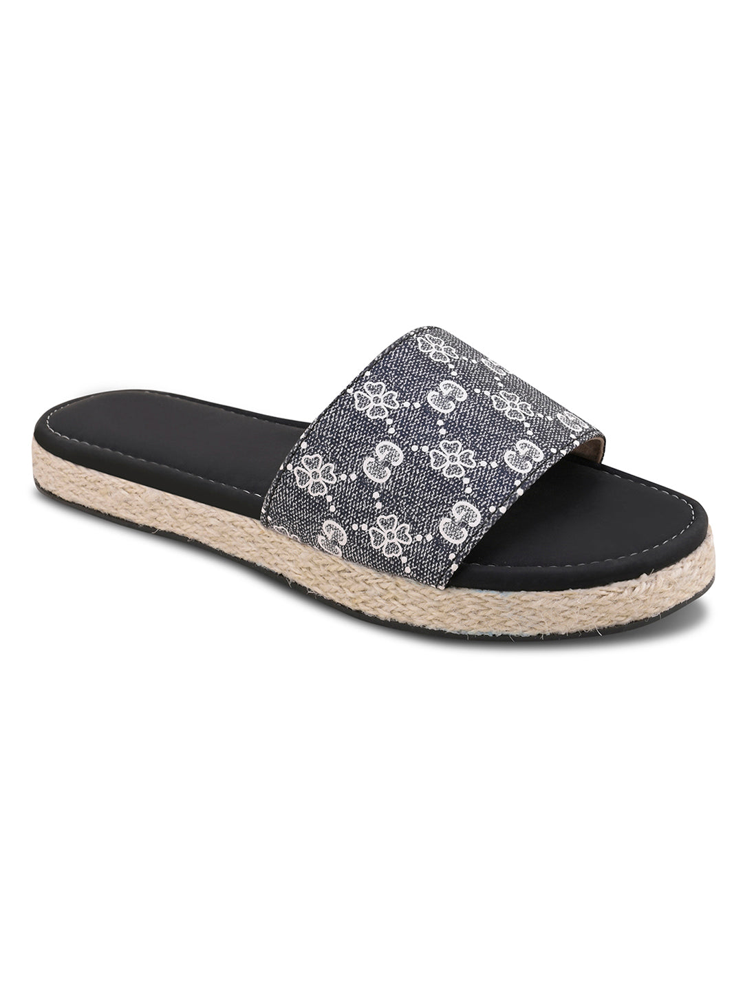 Daisy Doodle Printed Platform Slides