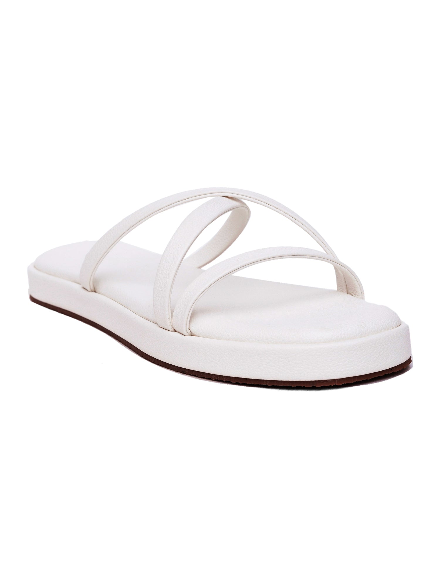 Modern Stylish Multi-Strap Flat Sandals