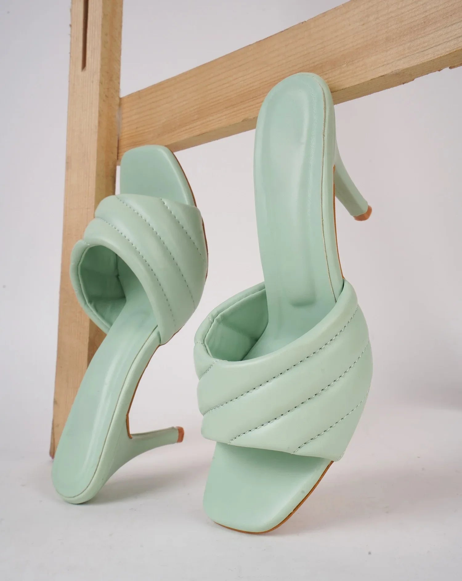 SoftCurve Padded Mule Heels