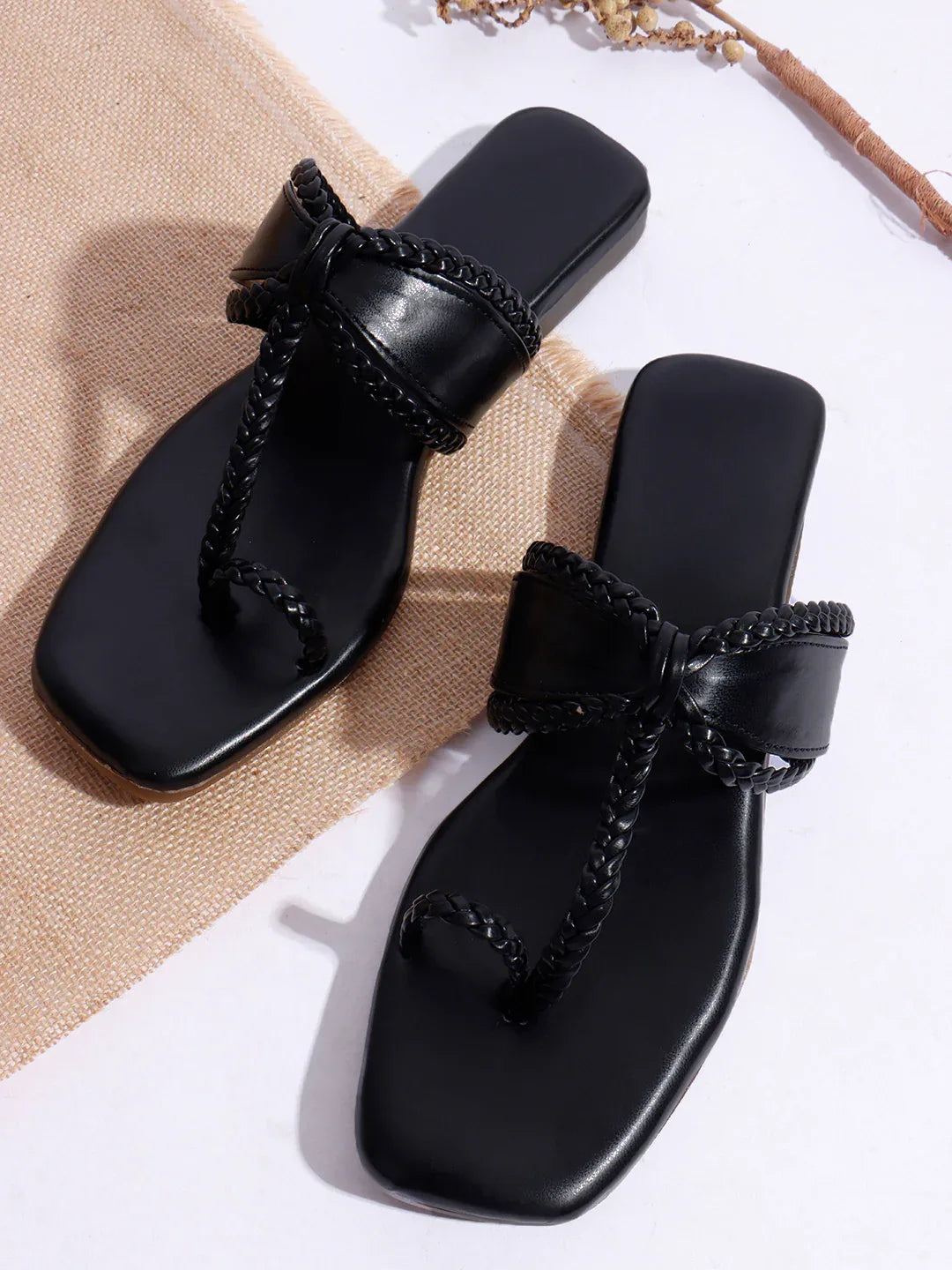 Timeless Braid Detail Flats