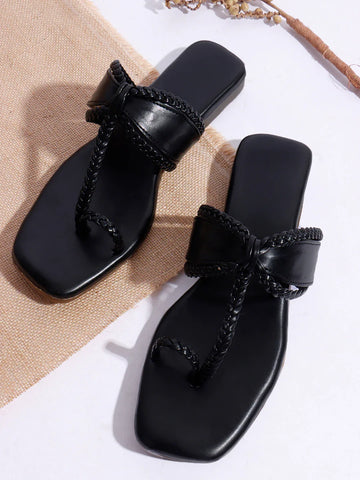 Timeless Braid Detail Flats
