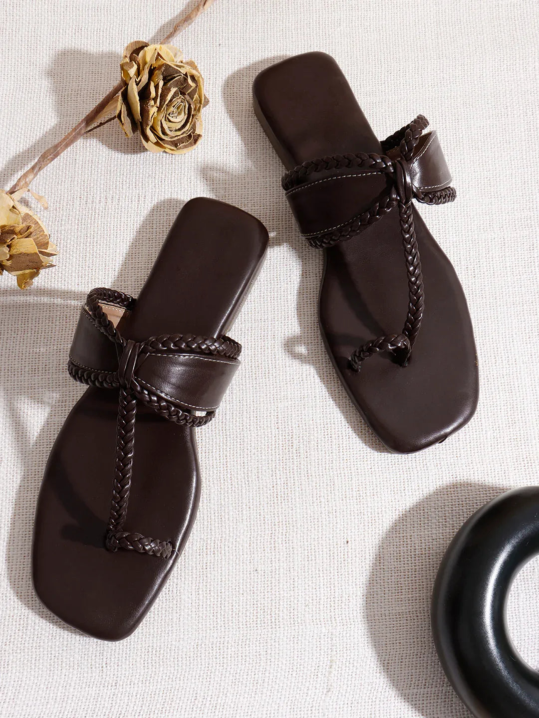 Timeless Braid Detail Flats