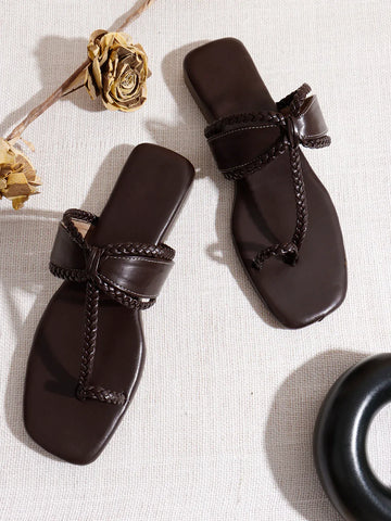 Timeless Braid Detail Flats