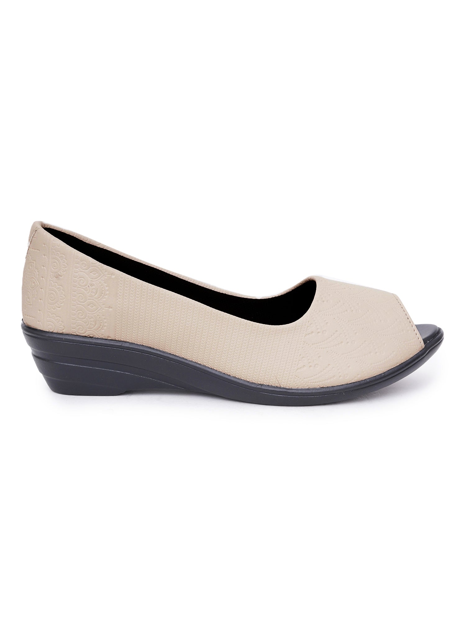 Cloud Comfort Peep-Toes Wedge