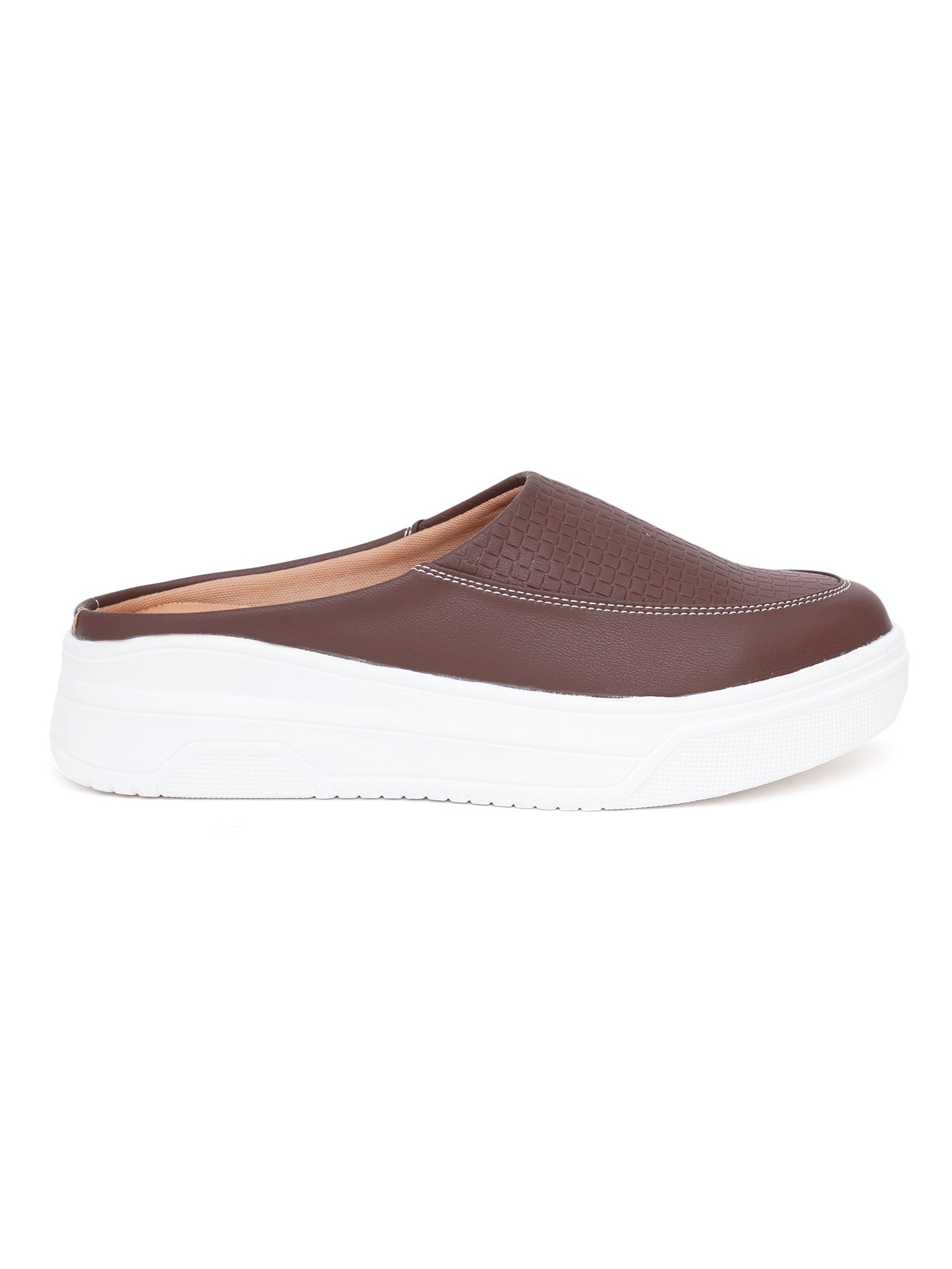 Texture Ease Slip-Ons Platform Slip-On Sneakers