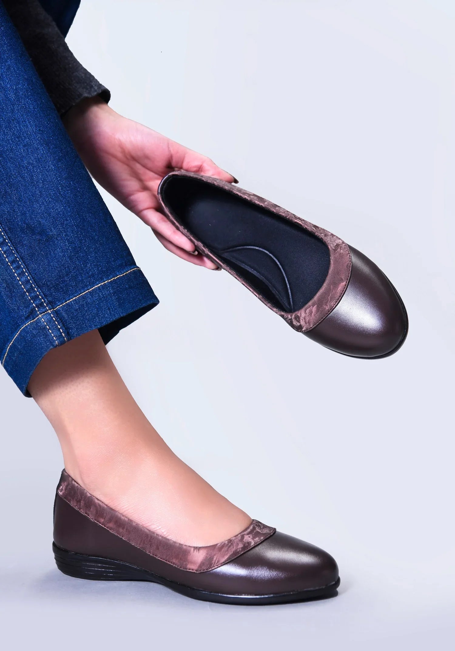 ComfortEase Classic Wedge Heel Pumps