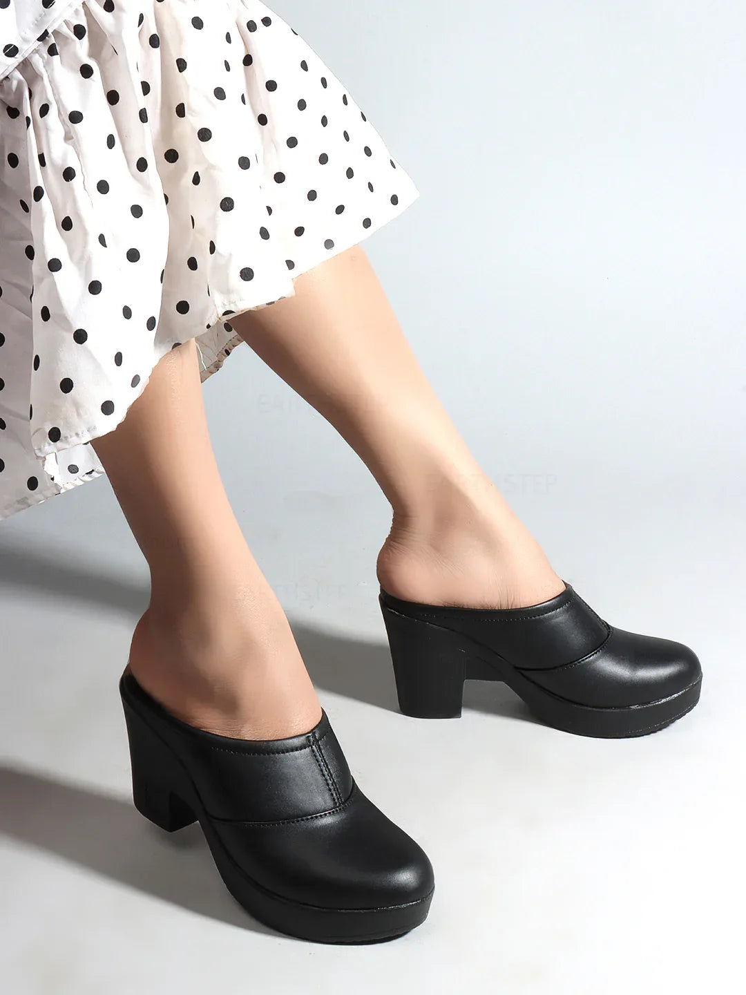 Minimal Chic Platform Heels for Women