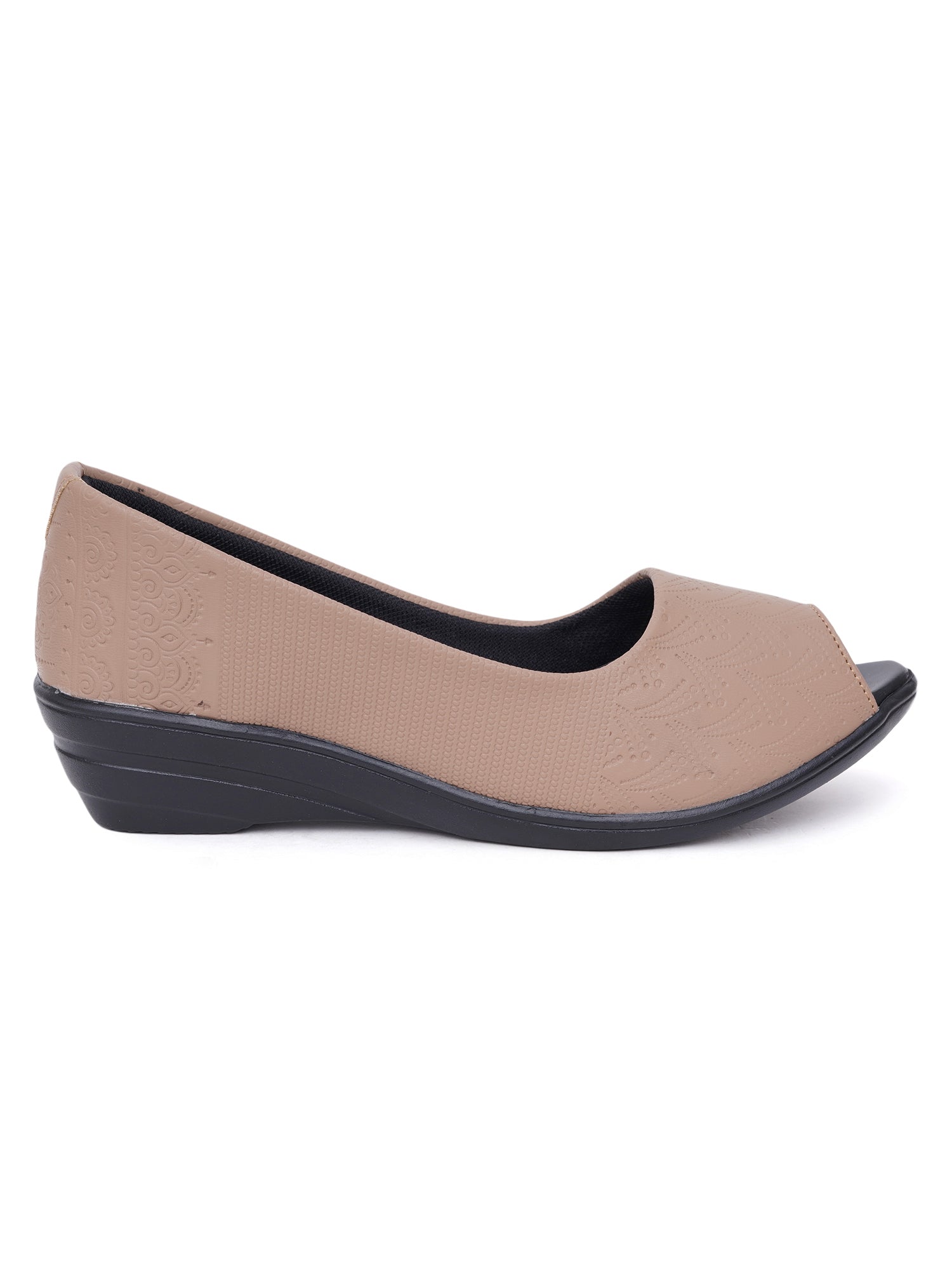 Cloud Comfort Peep-Toes Wedge