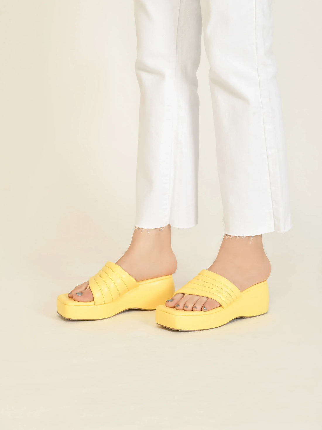 Comfort Curve Padded Wedge Slides