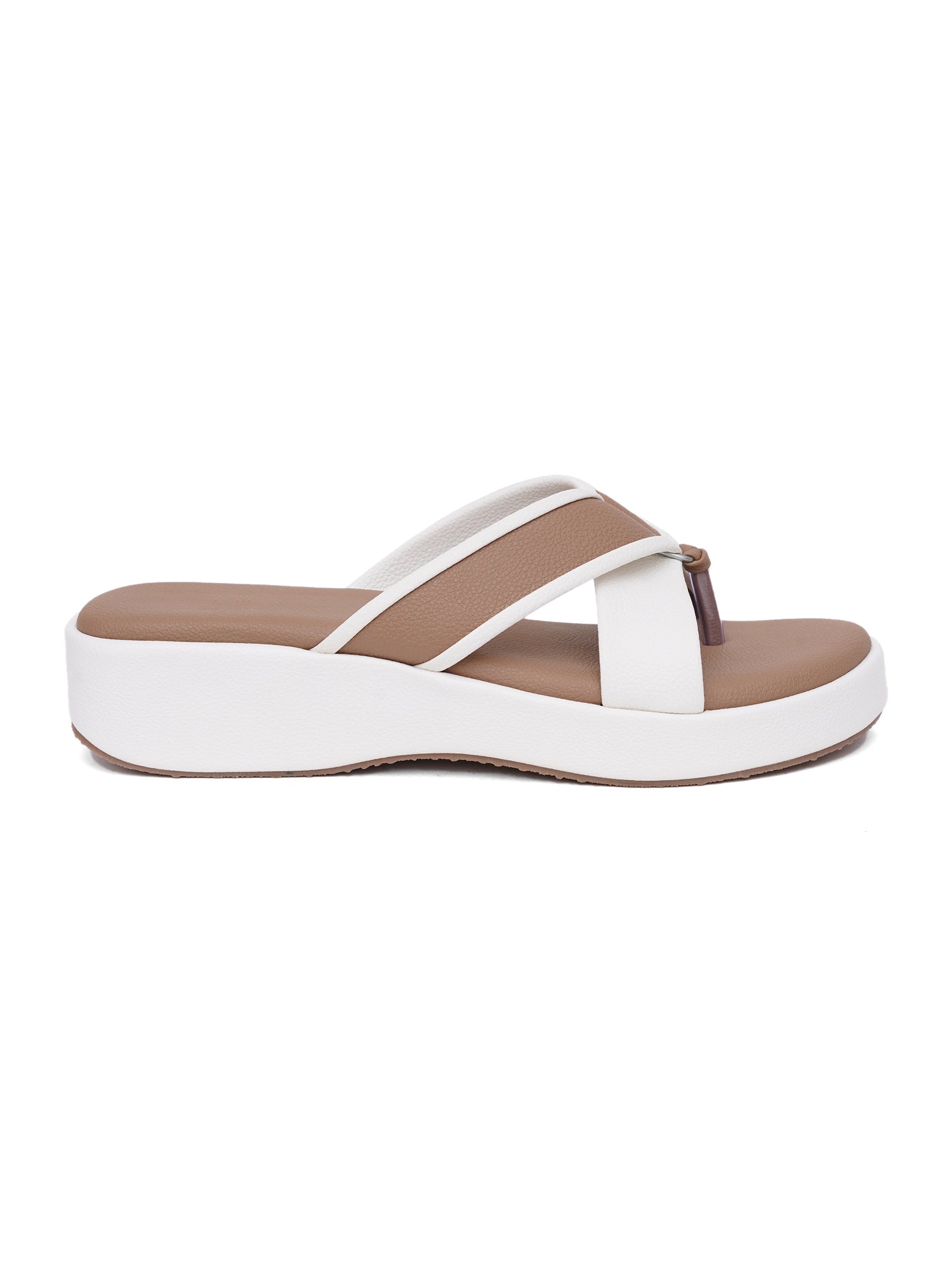 Comfort Toe-Ring Platform Sandals