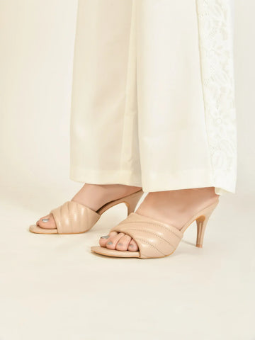 SoftCurve Padded Mule Heels