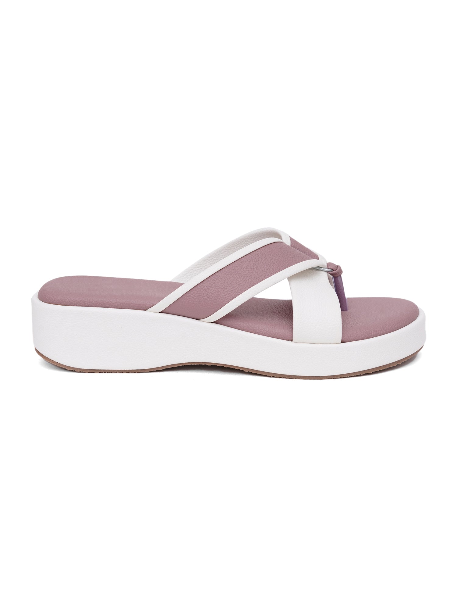 Comfort Toe-Ring Platform Sandals