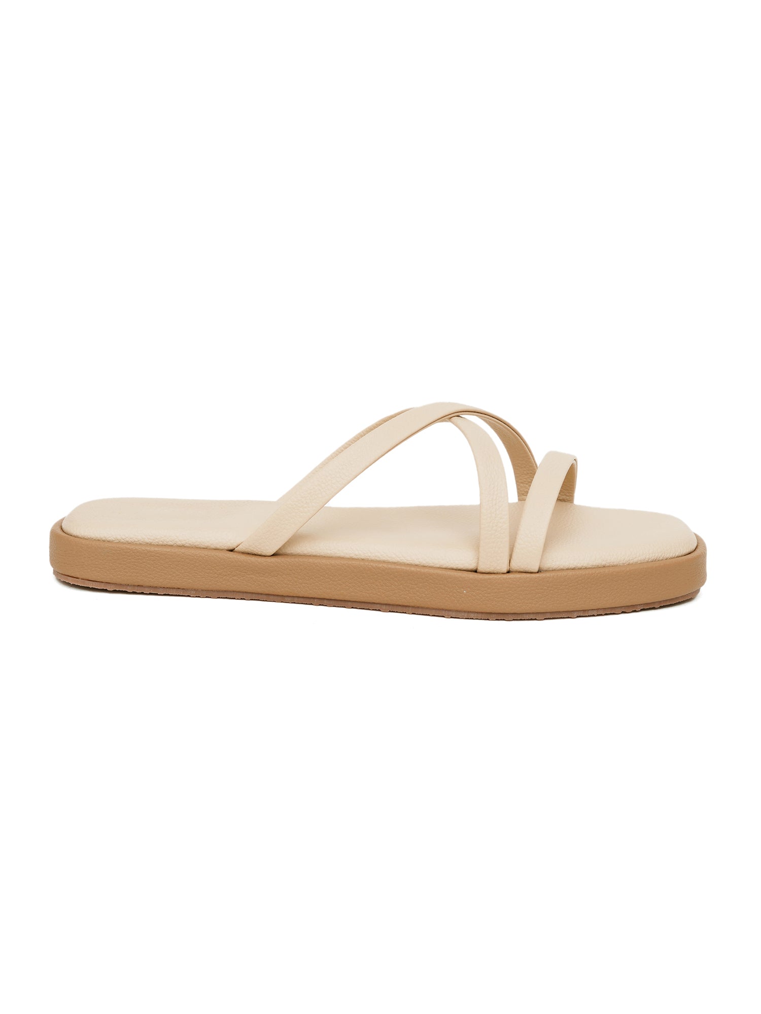 Modern Stylish Multi-Strap Flat Sandals
