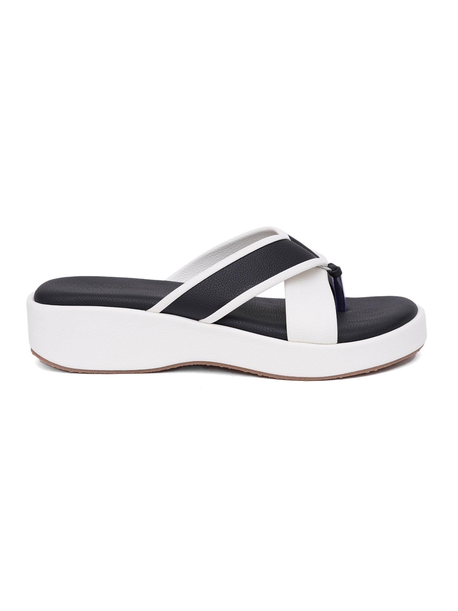 Comfort Toe-Ring Platform Sandals
