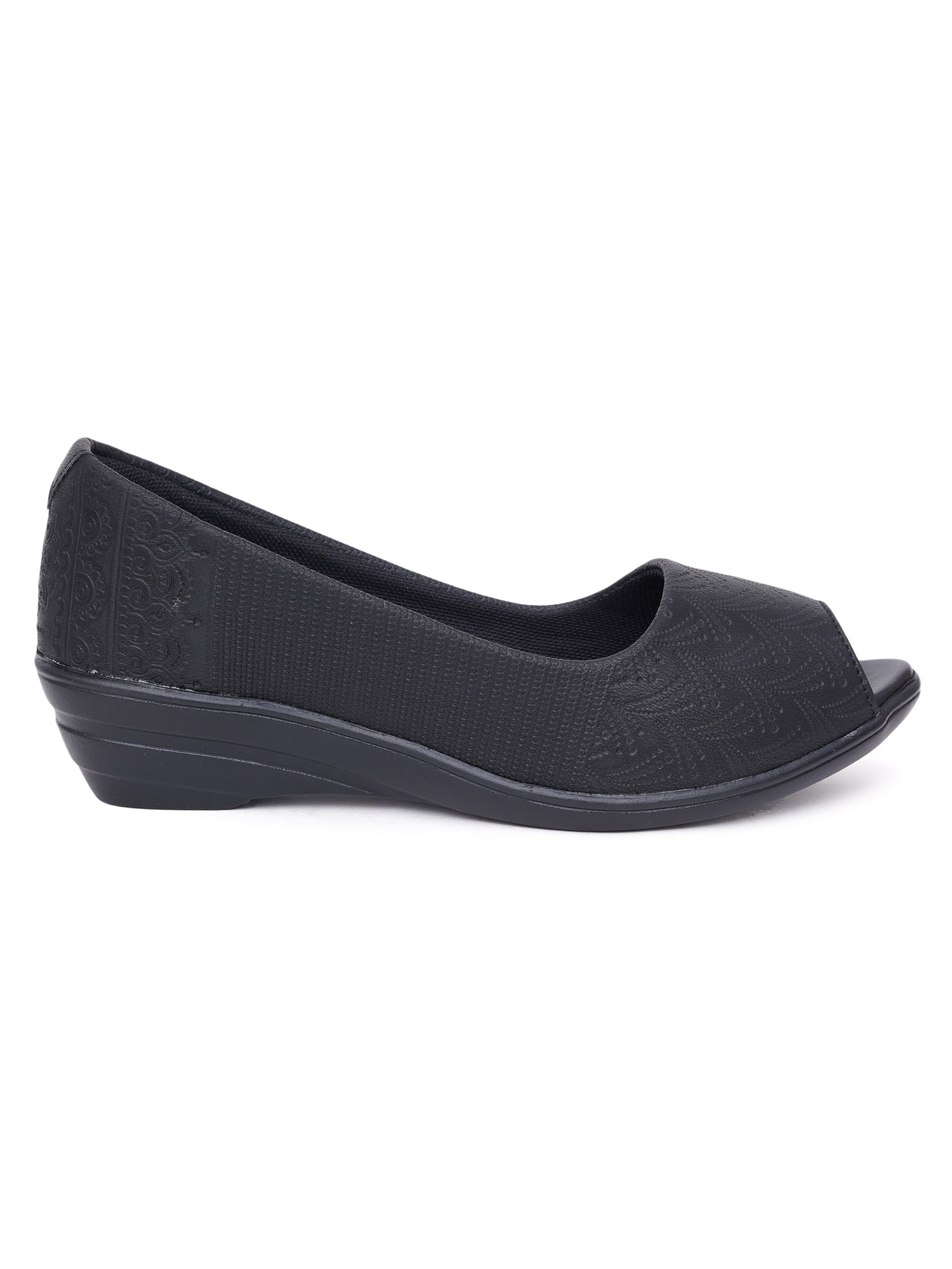 Cloud Comfort Peep-Toes Wedge