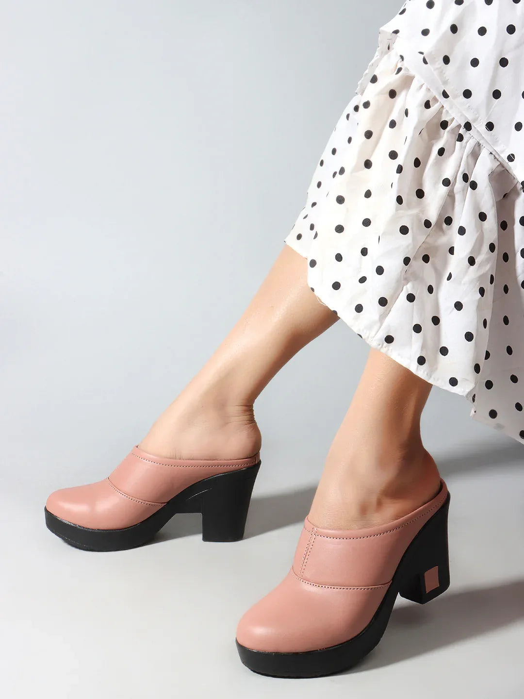 Minimal Chic Platform Heels for Women