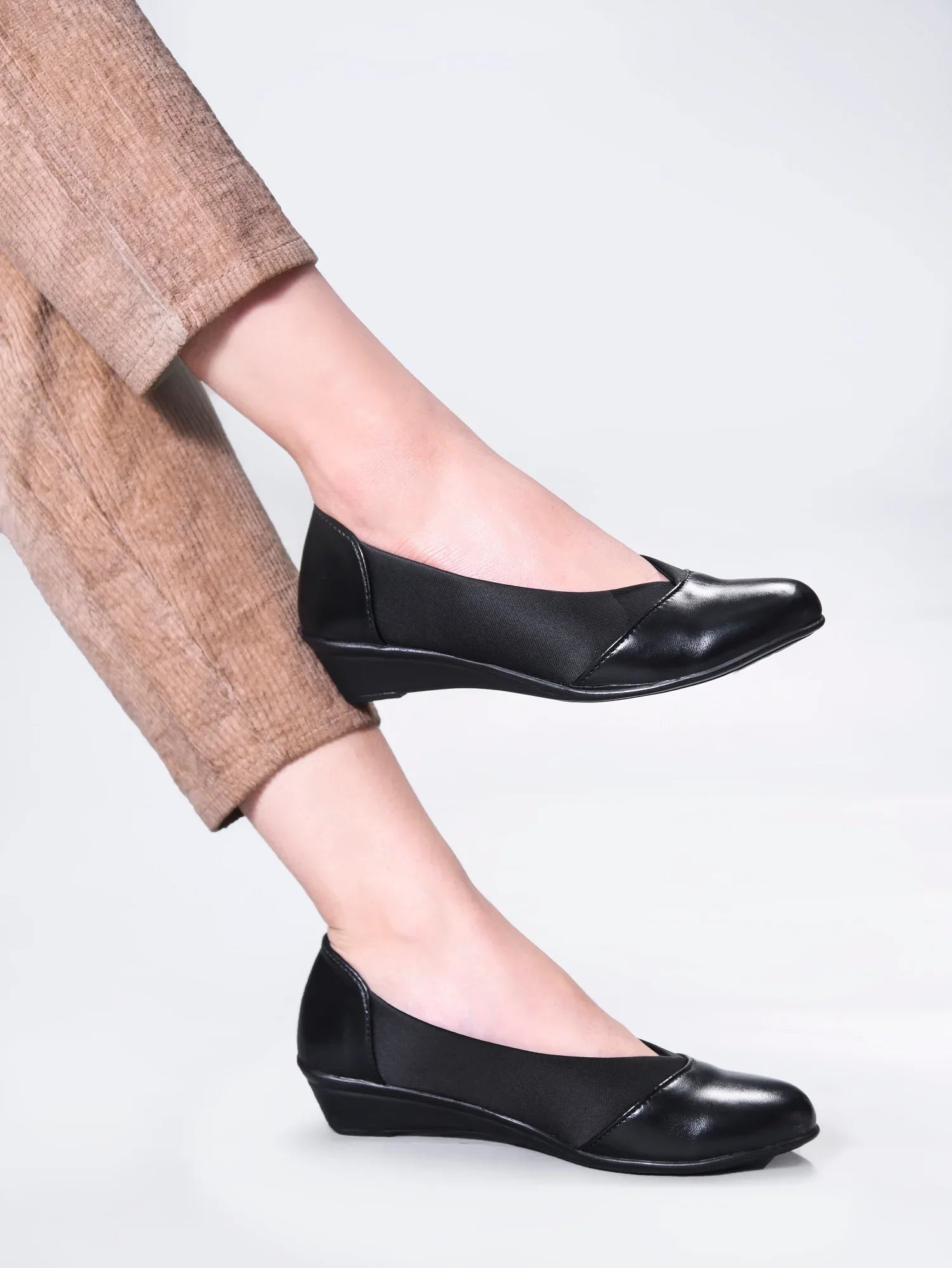 ComfortEase Classic Wedge Heel Pumps