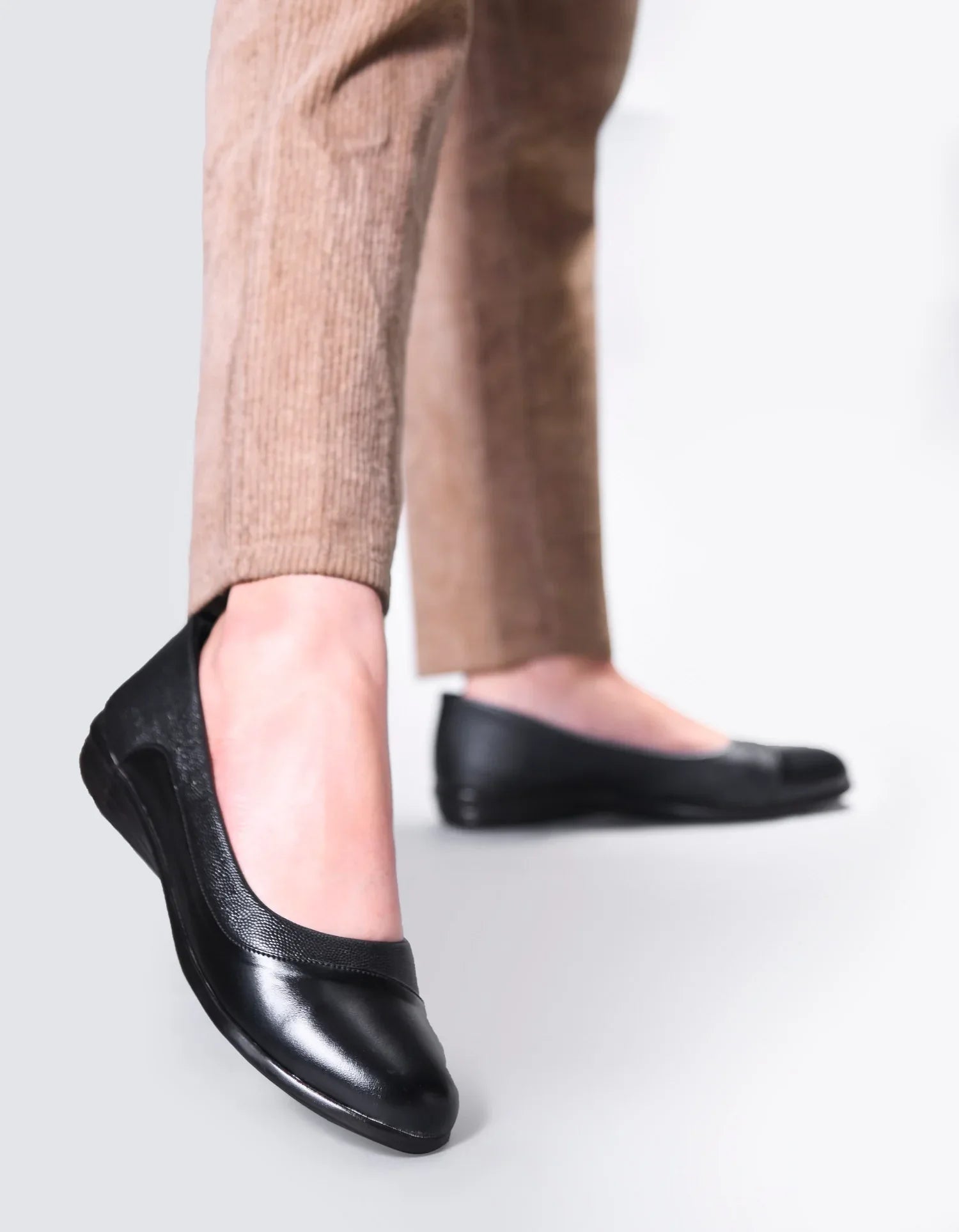 Everyday Comfort Low Wedge Office Pumps