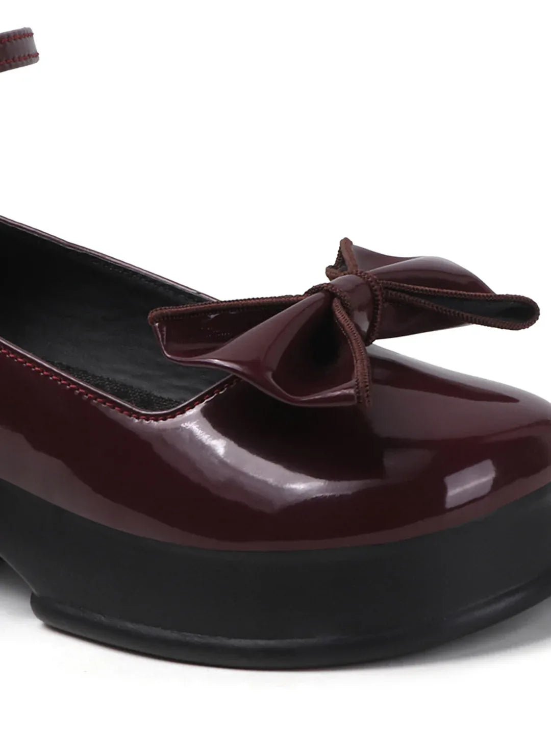 Modern Mary Jane Platform Pumps